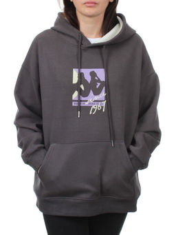 2310PG-19901 GRAY Толстовка женская (100% хлопок) - Fashion фото 3