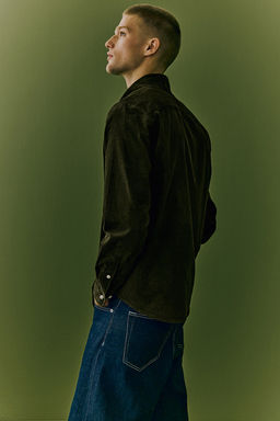 Camisa de pana Regular Fit - H&m фото 4