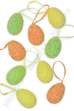 Пасхальный декор "Яйца" 5 см (9 шт) SF-7862, №3