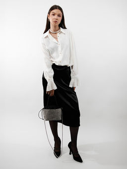 LACCOMA сумка ST133-червонное серебро стразы хлопок