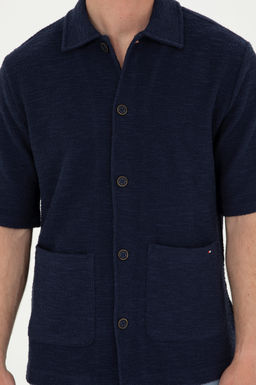 U. S. Polo Assn / Мужская темно-синяя футболка - U.s. polo assn фото 13