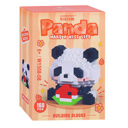 Конструктор "Панда" (160 дет.) в коробке
