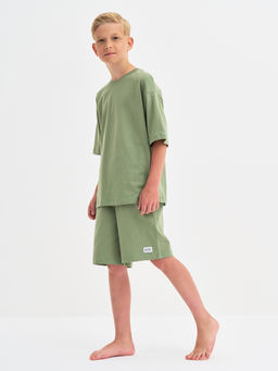 Пижама для мальчика цвета хаки - Kogankids фото 8