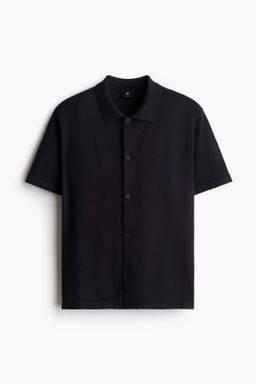 Camisa en punto fino Regular Fit