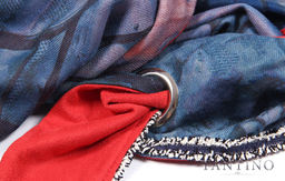 Яркая, креативная, двусторонняя косынка ручной работы - Tantino фото 4