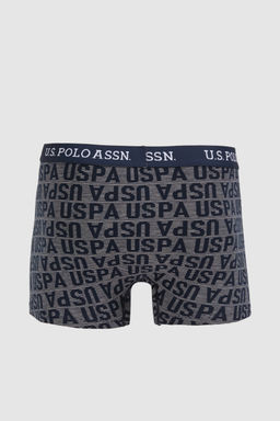 Erkek Lacivert 3l_ Boxer Tak_m_ - U.s. polo assn фото 4