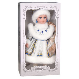 Фигурка Снегурочка 30 см +подарок / 21B35 /уп 36/ - Галеонтрейд фото 4