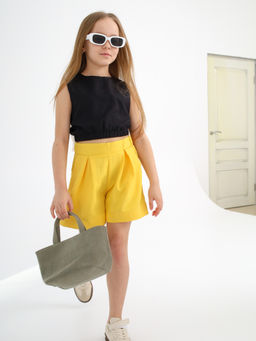 Солоха льняная с узлом, белая - Inzibe фото 8