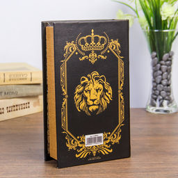 Шкатулка книга-сейф «Сила власти», дерево, искусственная кожа, 21×13×5 см