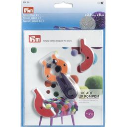 Для вязания PRYM 624180 устройство для изготовления помпонов 1 шт S, 3.5 + 5 см
