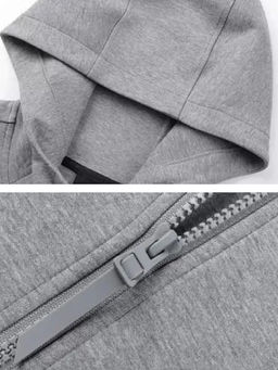 Толстовка KELME Mens Hooded Jacket Grey