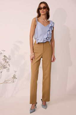 Брюки LYUSHe 4116 коричневый