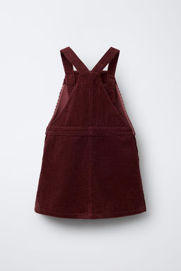 CORDUROY PINAFORE DRESS - Zara фото 2