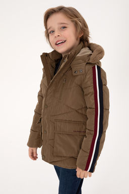 Erkek _ocuk Haki Kaban Sepette S_rpriz _ndirim