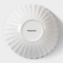 Салатник Magistro «Цветок», 450 мл, d=16 см, фарфор, белый