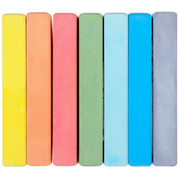 Цена за 5 шт. Мелки цветные школьные, набор 7 шт. «Эльза» «Холодное сердце», прямоугольные