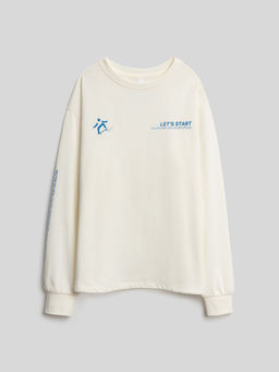 ACOOLA / Джемпер детский для мальчиков Bonifaz белый фото 3