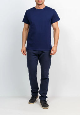 Футболка мужская короткий рукав GREG TS521-3920 (т.синий)