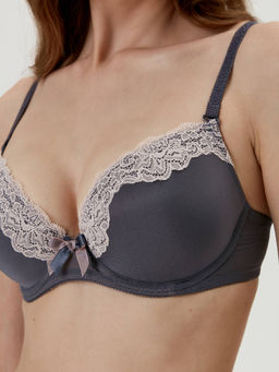 CONTE Бюстгальтер FLEUR TB1051 графит