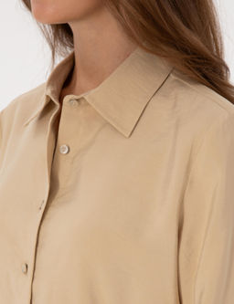 Bej Regular Fit Uzun Kollu G_mlek - Pierre cardin фото 7