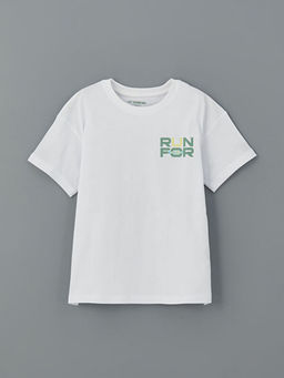 Bisiklet Yaka Erkek ?ocuk ?ortlu Pijama Tak?m?