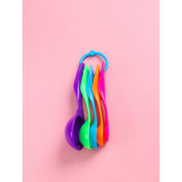 Цена за 3 шт. Набор мерных ложек Доляна «Креатив», 5 шт.: 1 мл, 2.5 мл, 5 мл, 7.5 мл, 15 мл, МИКС