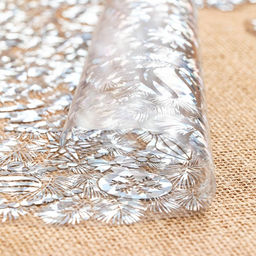 Наклейки новогодние «Праздничное настроение», голографическая фольга, 49×33.5 см