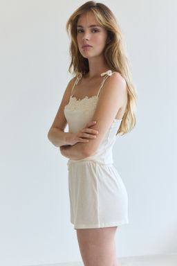 Pijama con tirantes de lazo - H&m фото 4