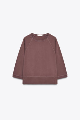 RAGLAN SLEEVE SWEATSHIRT
