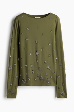 Top con cuentas - H&m фото 3