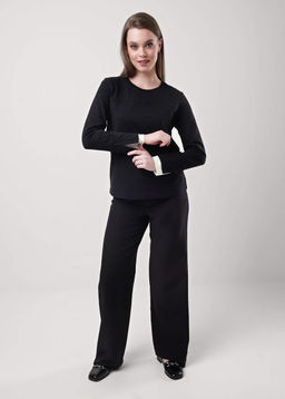 256728/160кдт Джемпер женский (ЧЗ)