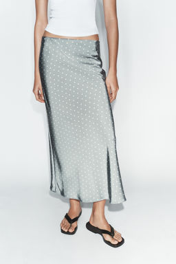SATIN MIDI SKIRT - Zara фото 2