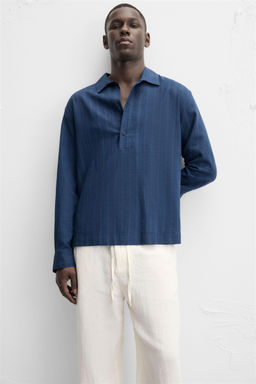STRIPED POLO SHIRT - Zara фото 15