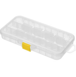 Цена за 2 шт. Органайзер для хранения мелочей прозрачный "Mars",8,5", 21.5*12*3см