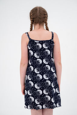 Ночная сорочка детская из кулирки Оливия кошки - Амадэль фото 4