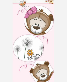 Наклейка интерьерная Мишки Тедди 9046247 - Yiwu youda import & export co фото 5