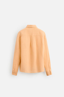 100% LINEN SHIRT - Zara фото 8