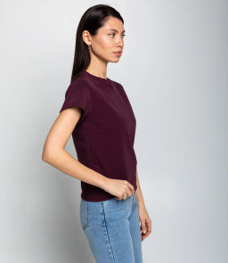 Футболка #КТ250361, сливовый - Dommod фото 2