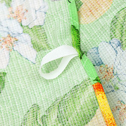 Полотенце кухонное вафельное 50х60см "Дюшес, зеленый", 176гр/м2, "Домашняя мода" (Россия)