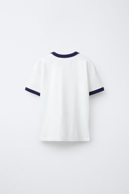 CONTRAST TRIM T-SHIRT - Zara фото 2