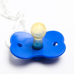 Пустышка латексная классическая с кольцом Лучший ребёнок, на цепочке с прищепкой, от 0 - 3 мес. - Крошка я фото 5