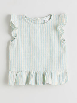 F?rf?rl? K?z Bebek M?slin Bluz ve Pantolon