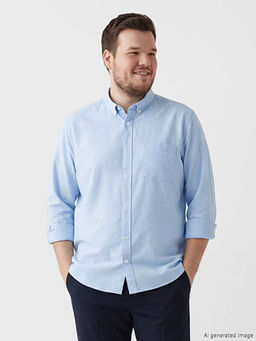 Regular Fit Oxford Erkek G?mlek