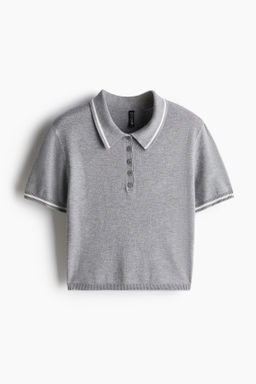 Polo de punto fino