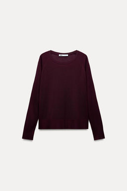 BASIC FINE KNIT SWEATER - Zara фото 19