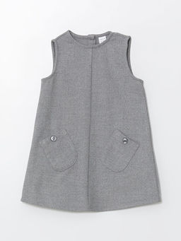 Bisiklet Yaka K?z ?ocuk Elbise