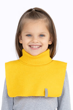 Манишка вязаная черная Ш-111 (48-54)