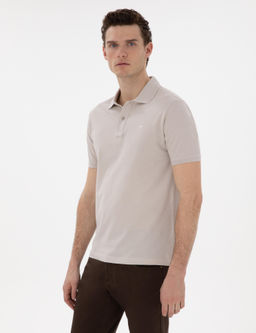 Ta_ Slim Fit K_vr_lmaz Polo Yaka Basic Ti__rt