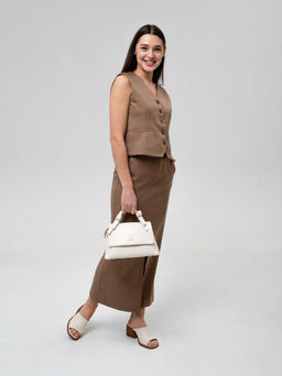 Сабо 4012.23663br.Бежевый+ коричневый - Edart фото 65