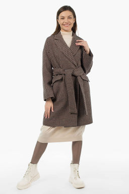 Пальто женское демисезонное (пояс)